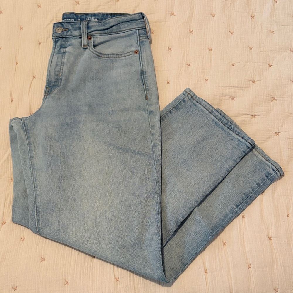 Old Navy OG Loose Light Blue Denim Jeans